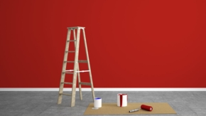 Wandfarbe Zimmer streichen Foto iStock Rocco-Herrmann
